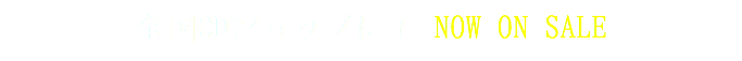 全国CDショップにて NOW ON SALE